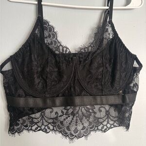 SHEIN Black Lace Bralette